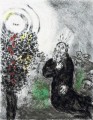 La zarza ardiente contemporáneo Marc Chagall